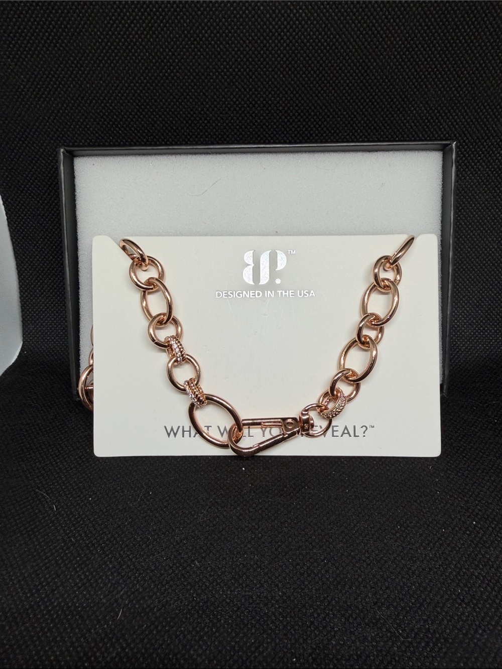 Rose Gold Link Chain Necklace